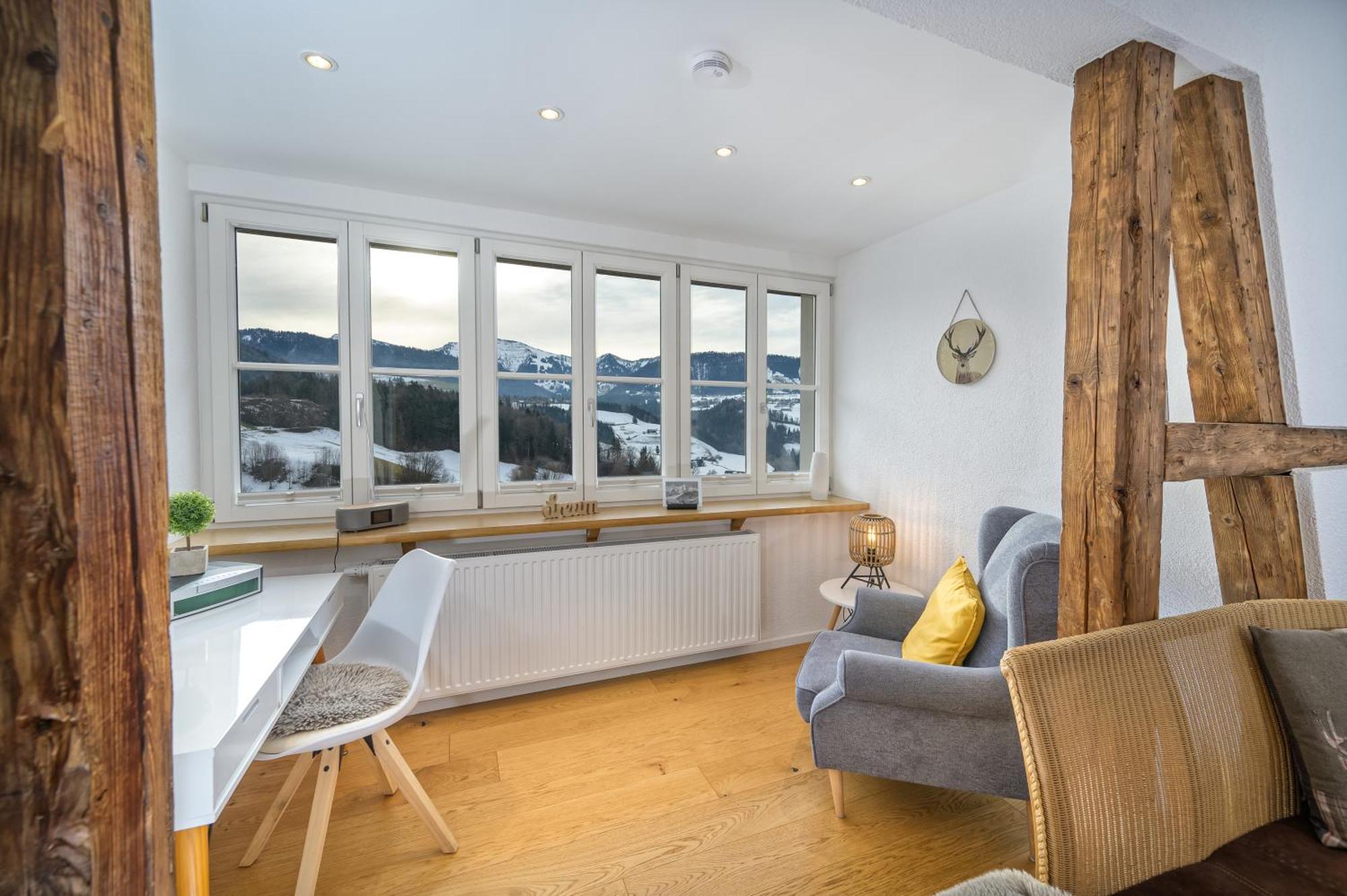 Haus Bergblick "Staufen" Mit 2 Schlafzimmer Oberstaufen Eksteriør billede